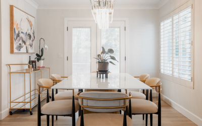 Modern Elegance Meets Timeless Comfort: A Dining Room Transformation