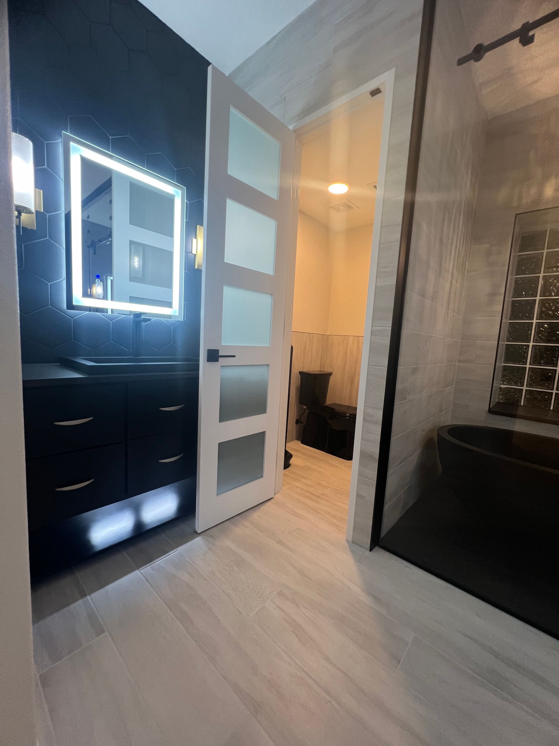 Moody Luxury Bathroom