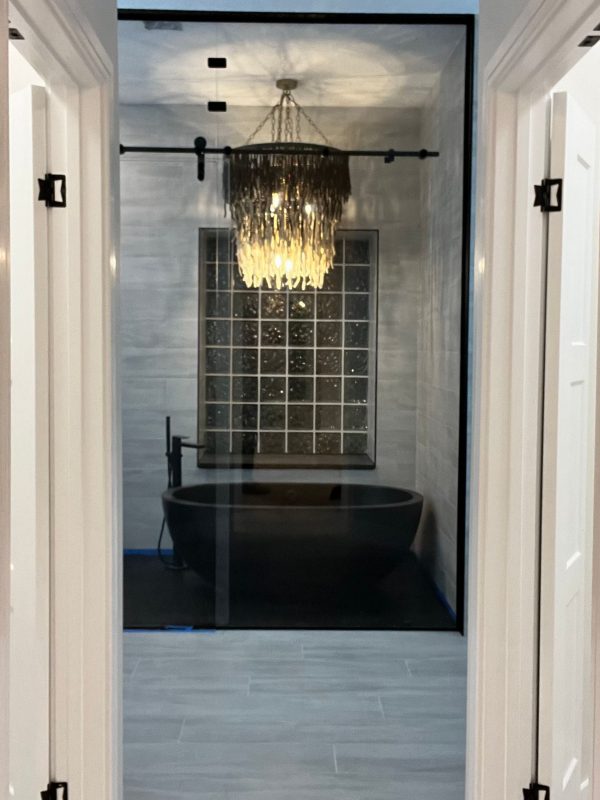 Moody Luxury Bathroom