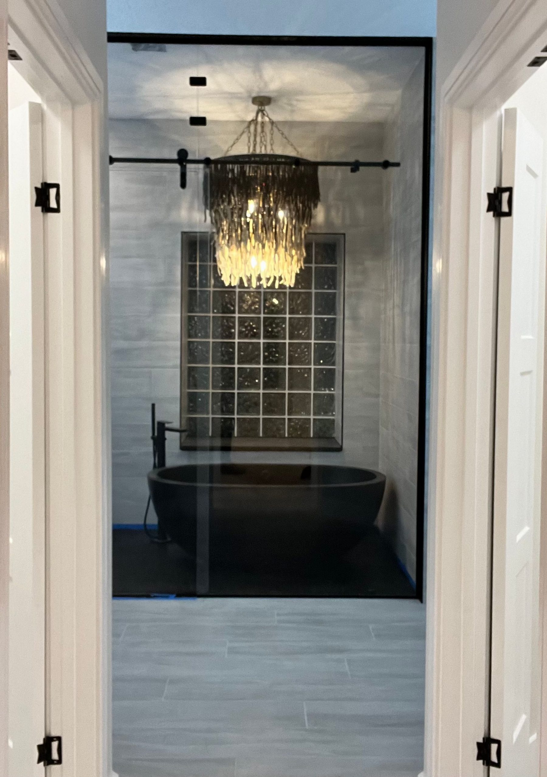 Moody Luxury Bathroom